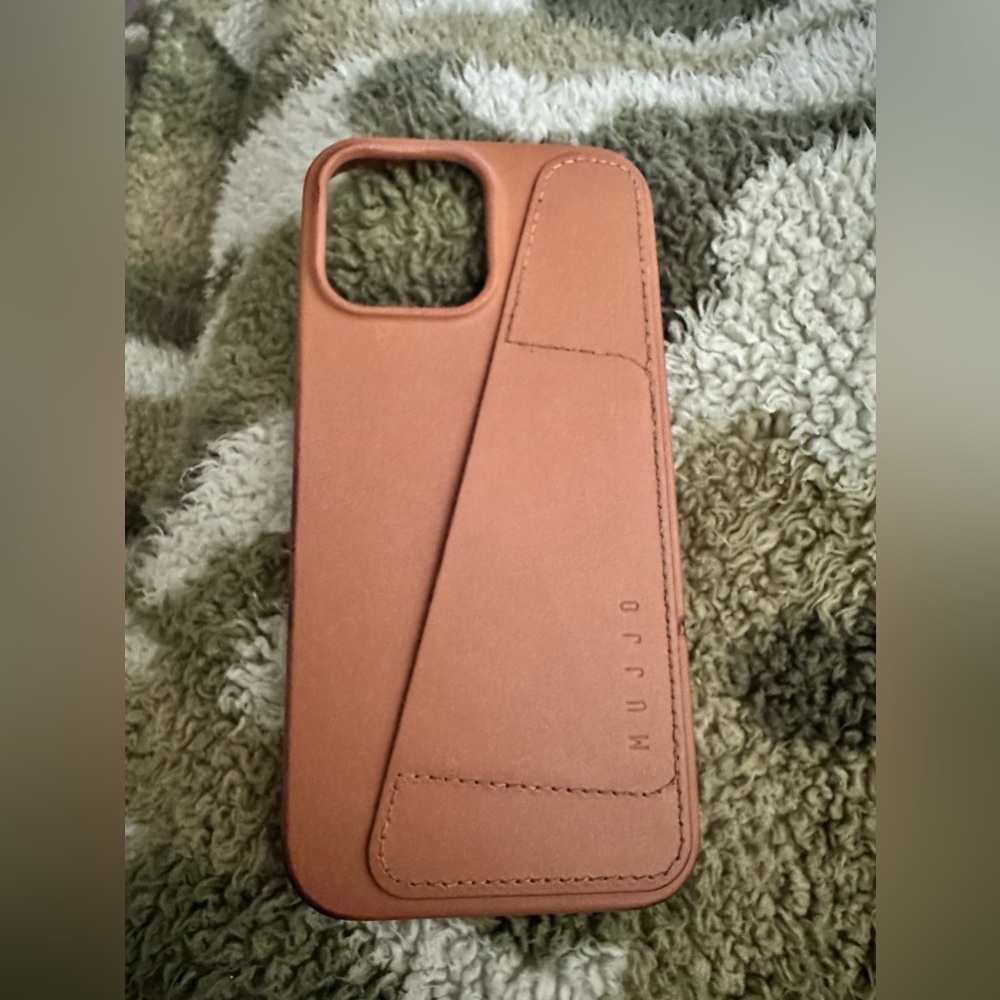 Mujjo | Brown Leather Wallet Case iPhone 13 Pro Max